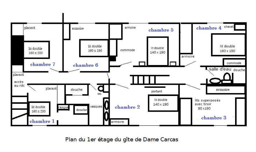 Domaine D'Herminis - Gite De Dame Carcas Carcassonne Eksteriør billede